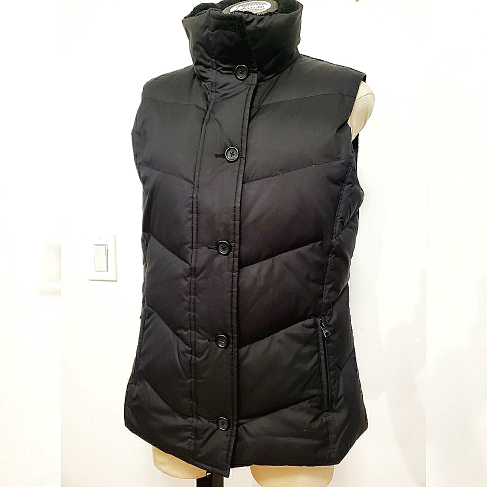 BANANA REPUBLIC Womens Down Feather Puffer Vest Jacket Size M